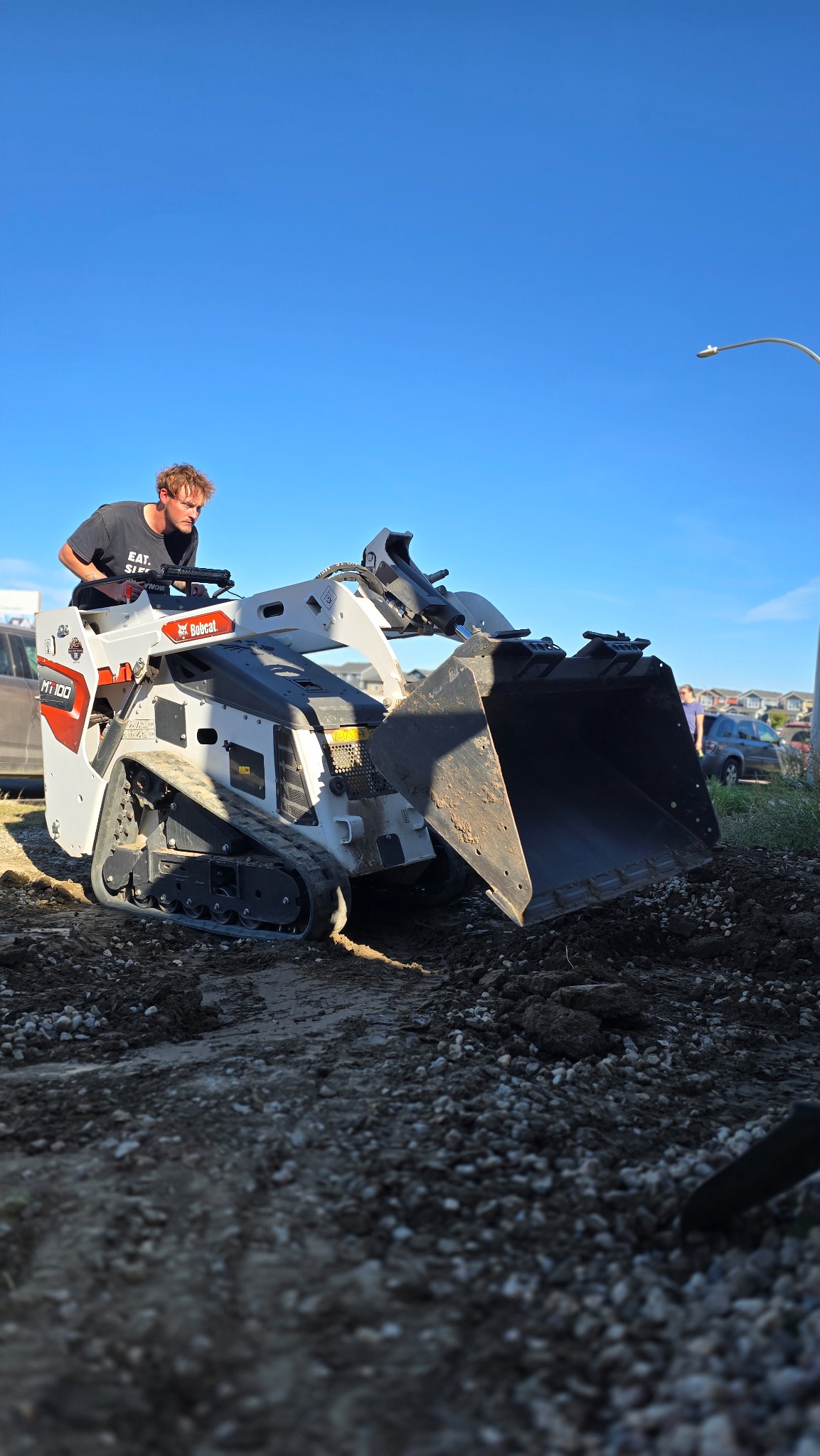 Equipment on job site